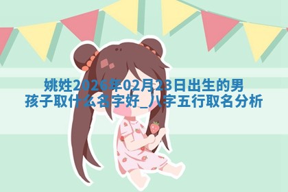 2026年02月19日萧姓女宝宝起名必读：八字喜忌用字详解